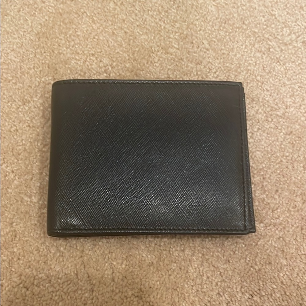 Black Leather Wallet